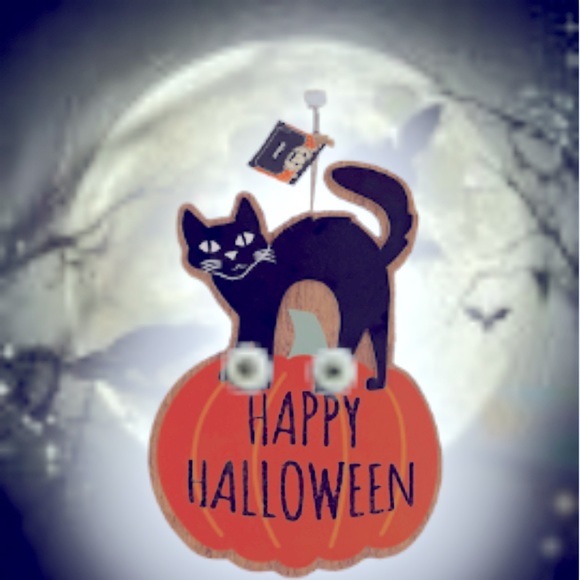 Vintage-Look Halloween Sign /Decoration - Picture 5 of 7